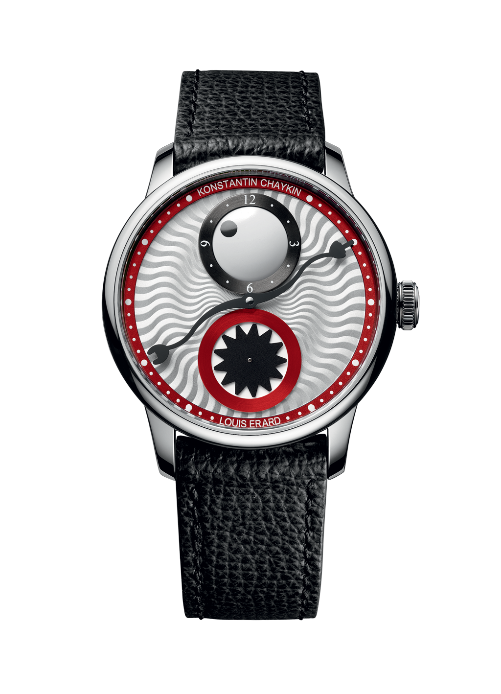 Le Régulateur Louis Erard x Konstantin Chaykin タイムイーター III - レッド (プライベート)