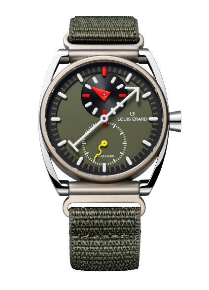 Le Triptyque Louis Erard x Alain Silberstein Khaki