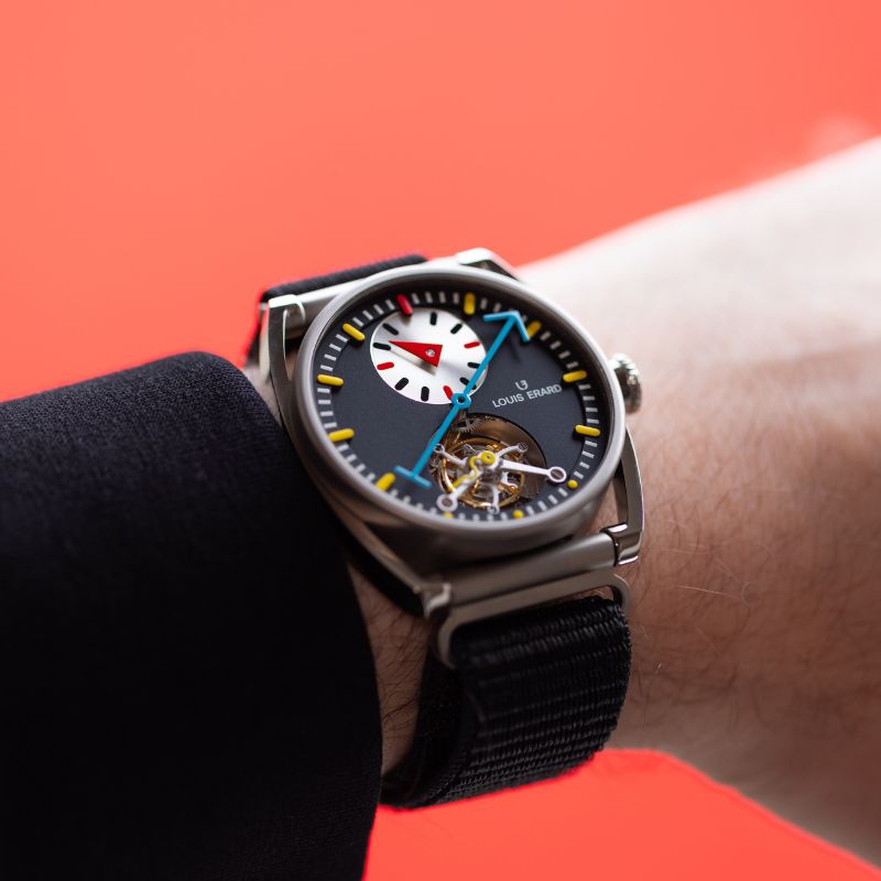 Le Régulateur Tourbillon Louis Erard x Alain Silberstein