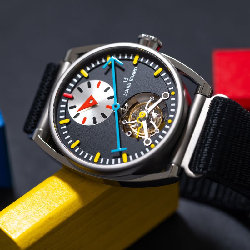 Le Régulateur Tourbillon Louis Erard x Alain Silberstein