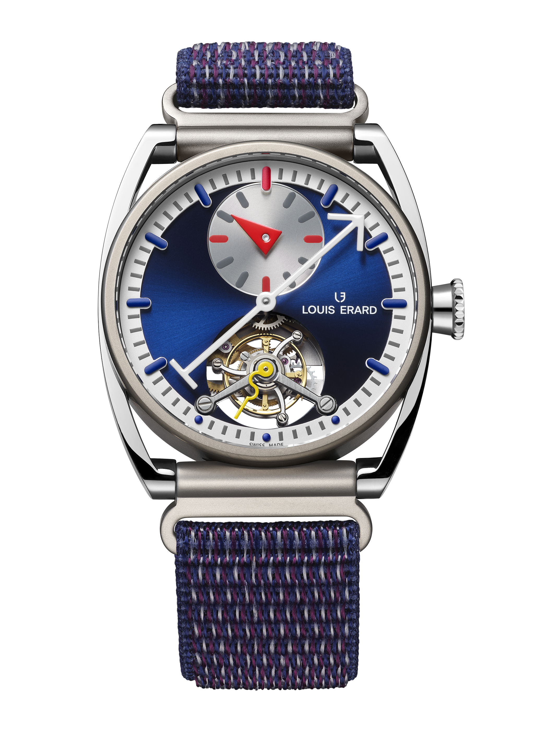 Louis Erard Le Régulateur Tourbillon Louis Erard x Alain Silberstein Blue (Private