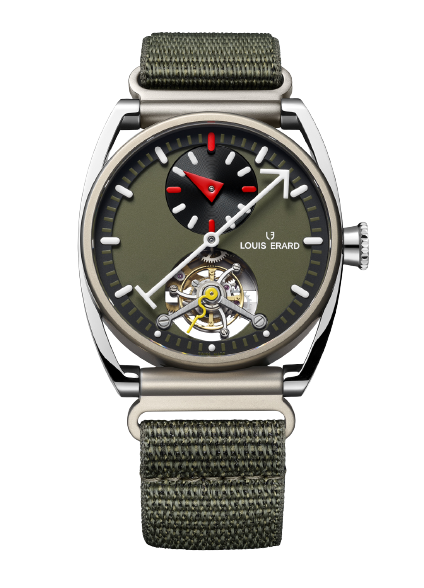 Le Triptyque Louis Erard x Alain Silberstein Khaki