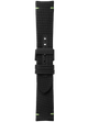 Black nylon with green stitching strap BAT02