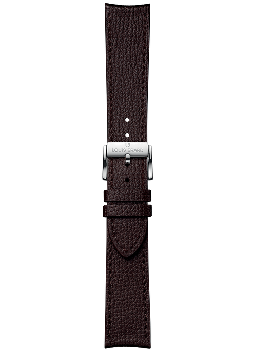 ブラウングレインカーフレザーストラップ BVA172