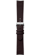 Brown grained calf leather strap BVA172