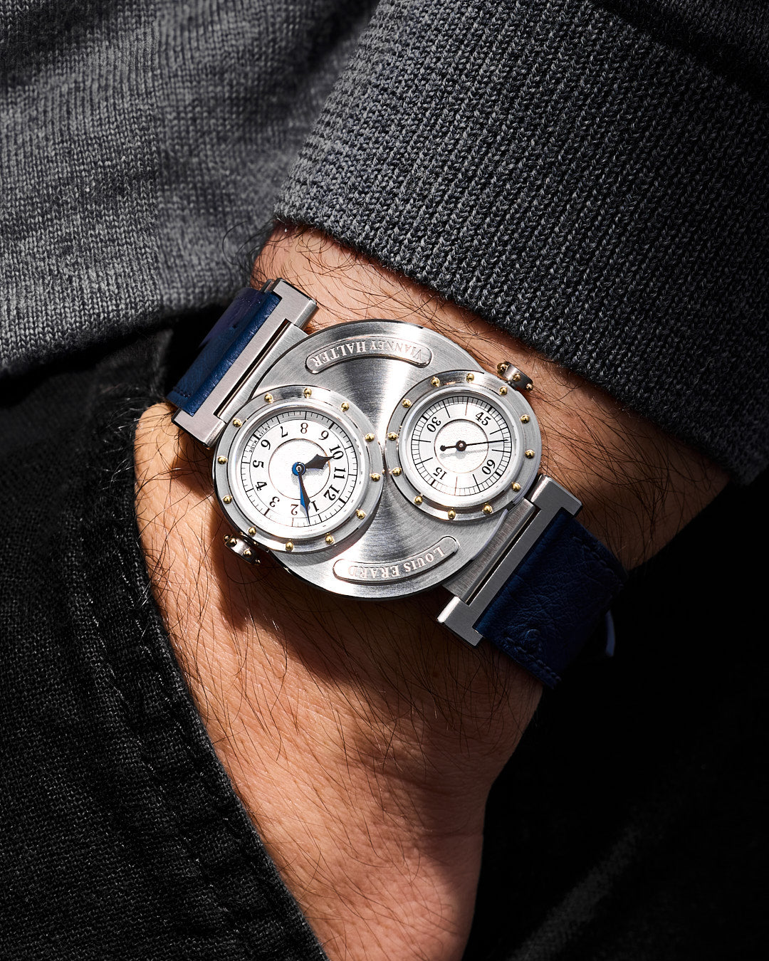 Louis Erard x Vianney Halter Futur Antérieur Silver
