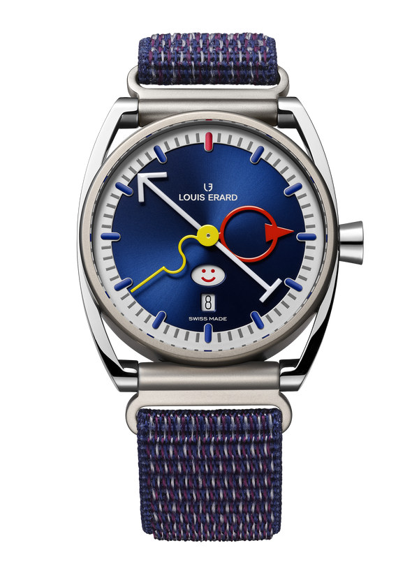 Louis Erard x Alain Silberstein Smile-Day Blue