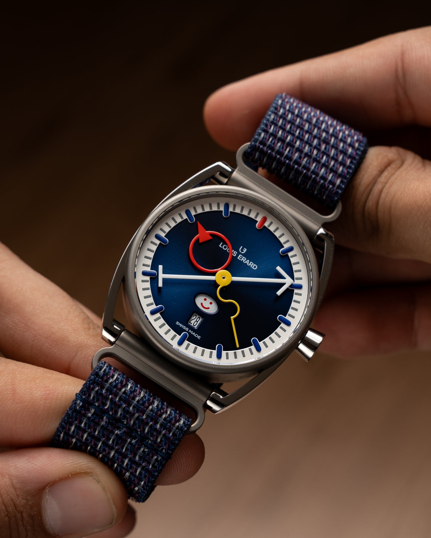 Louis Erard x Alain Silberstein Smile-Day Blue