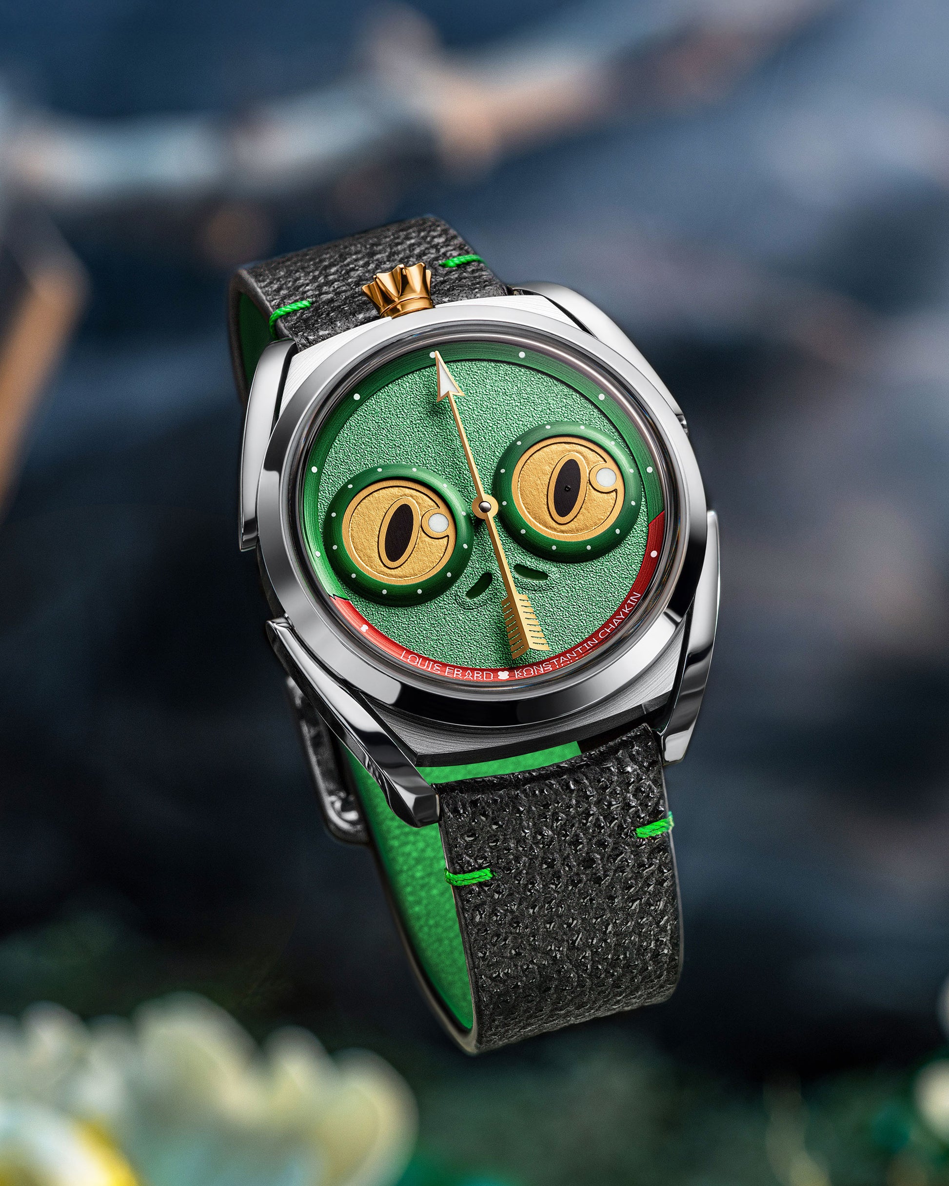 Louis Erard x Konstantin Chaykin Unfrogettable Green