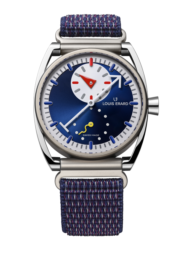 Le Régulateur Louis Erard x Alain Silberstein Blue - Hall of Fame