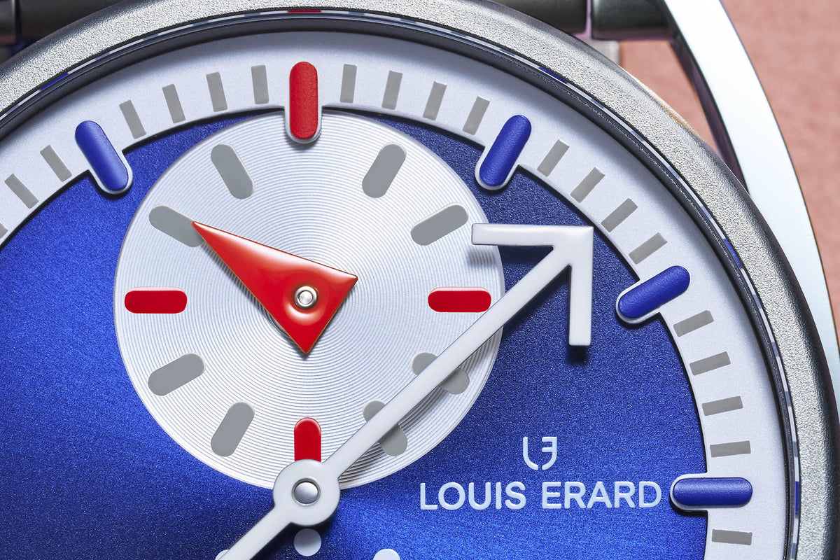 Le Régulateur Louis Erard x Alain Silberstein Blue - Hall of Fame