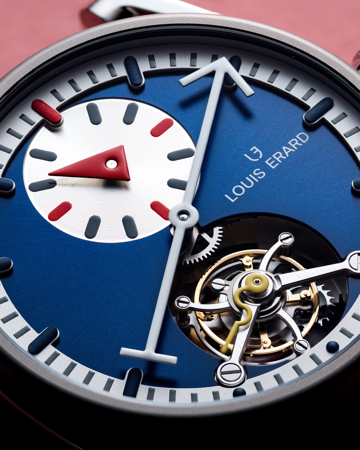 Le Régulateur Tourbillon Louis Erard x Alain Silberstein Blue