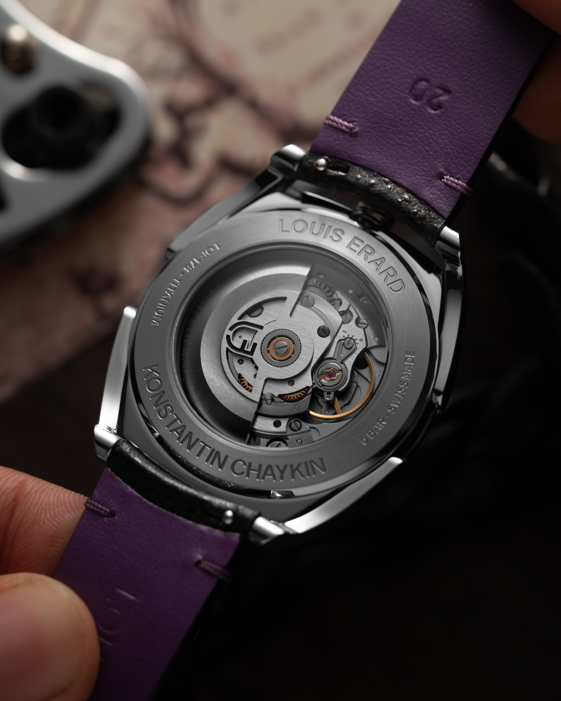Louis Erard x Konstantin Chaykin Unfrogettable Purple