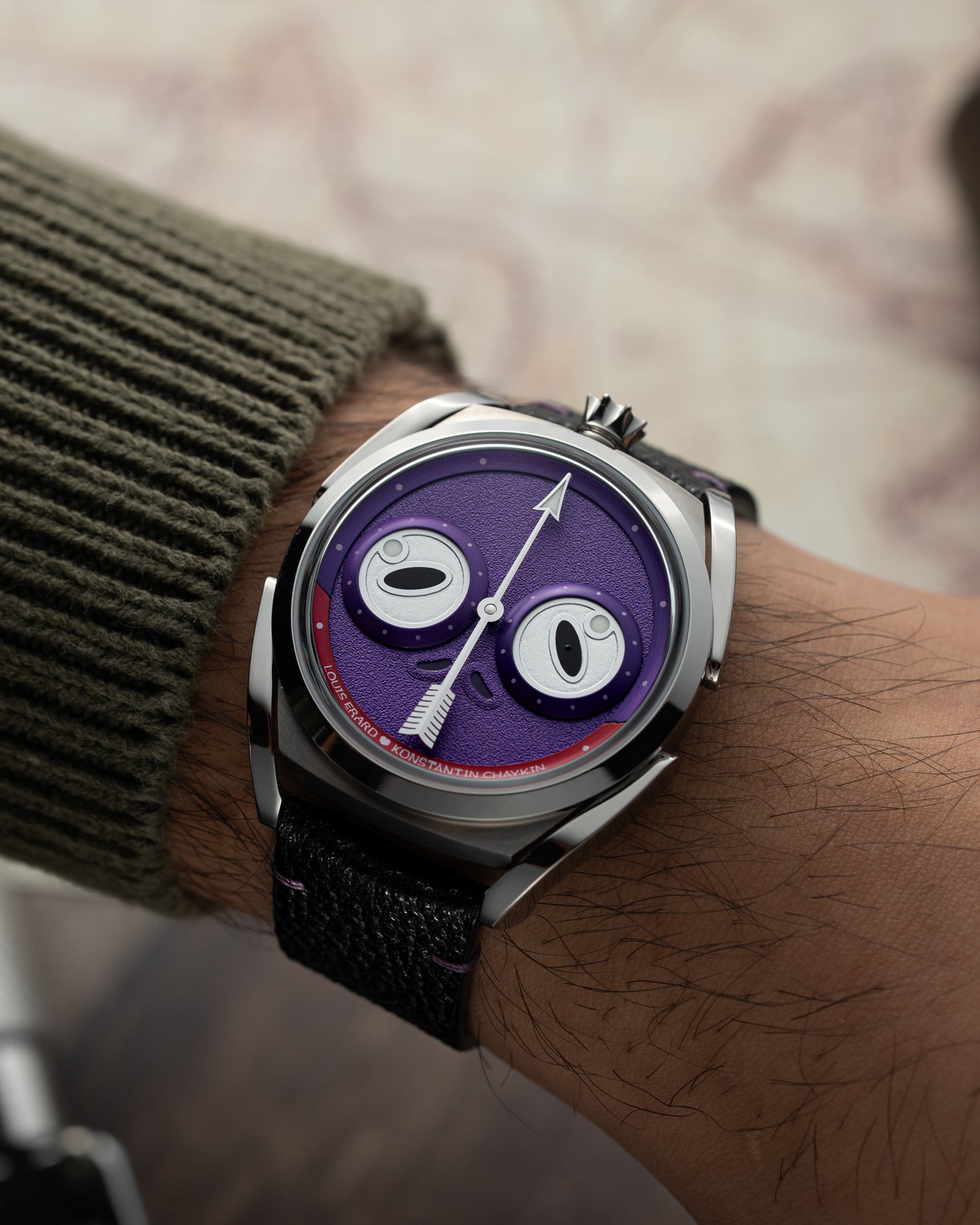 Louis Erard x Konstantin Chaykin Unfrogettable Purple